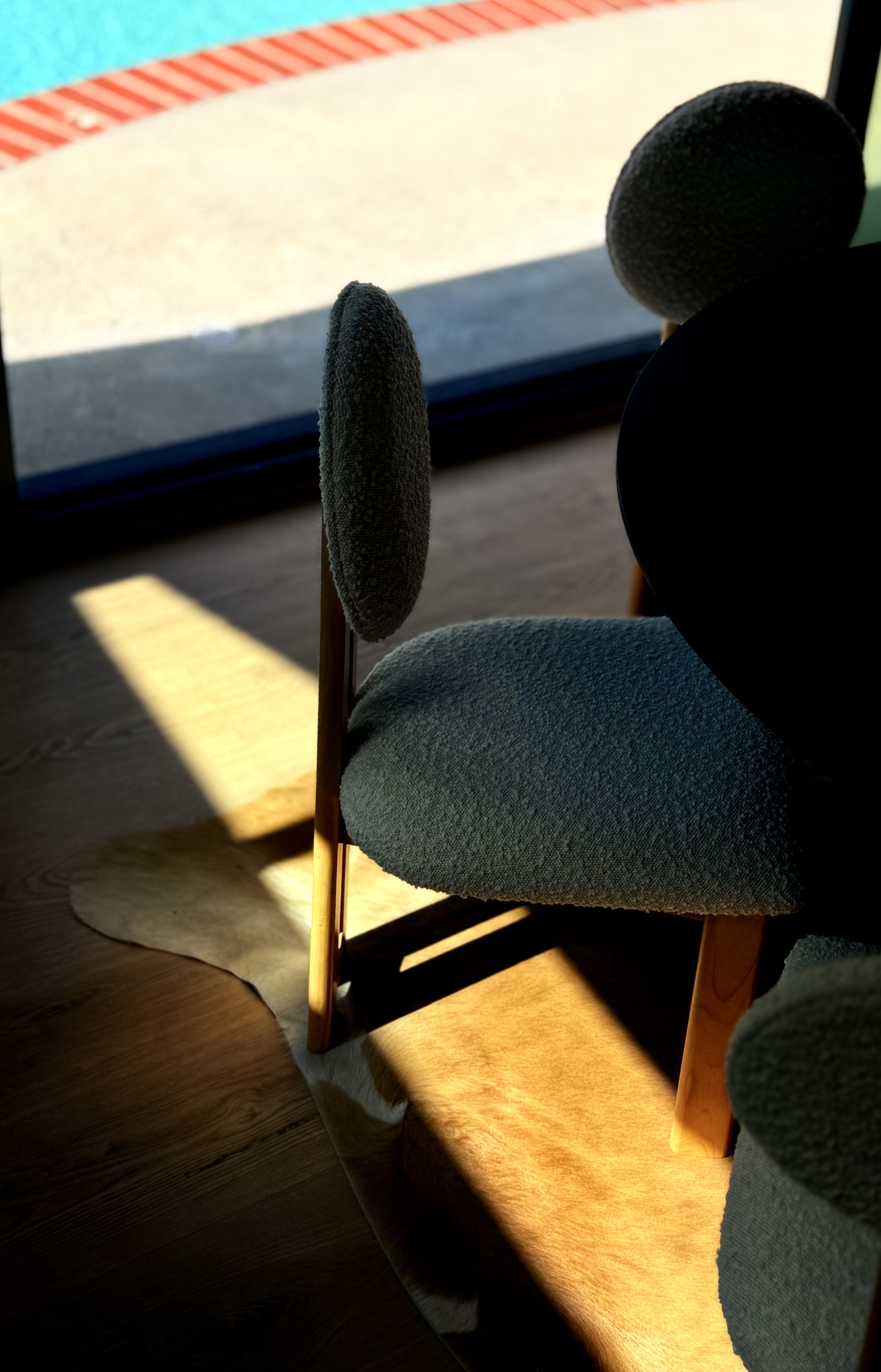 Give me one good patch of light and suddenly I’m photographing a chair like it pays rent.