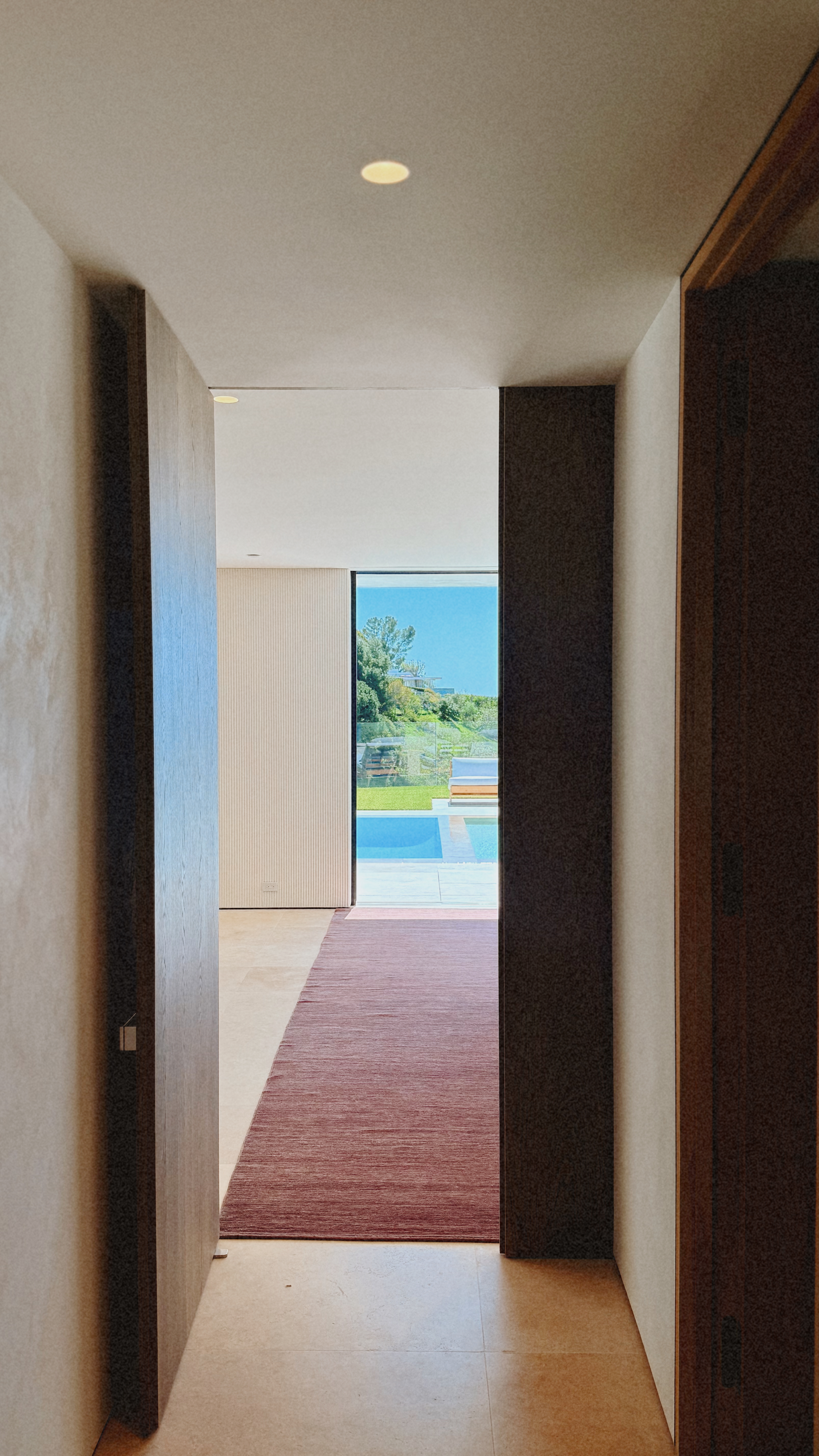 One of my favorite things in a home: a sightline that makes you want to keep walking.